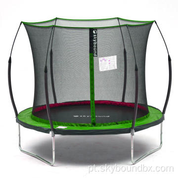 6 pés recreativos de trampolim verde